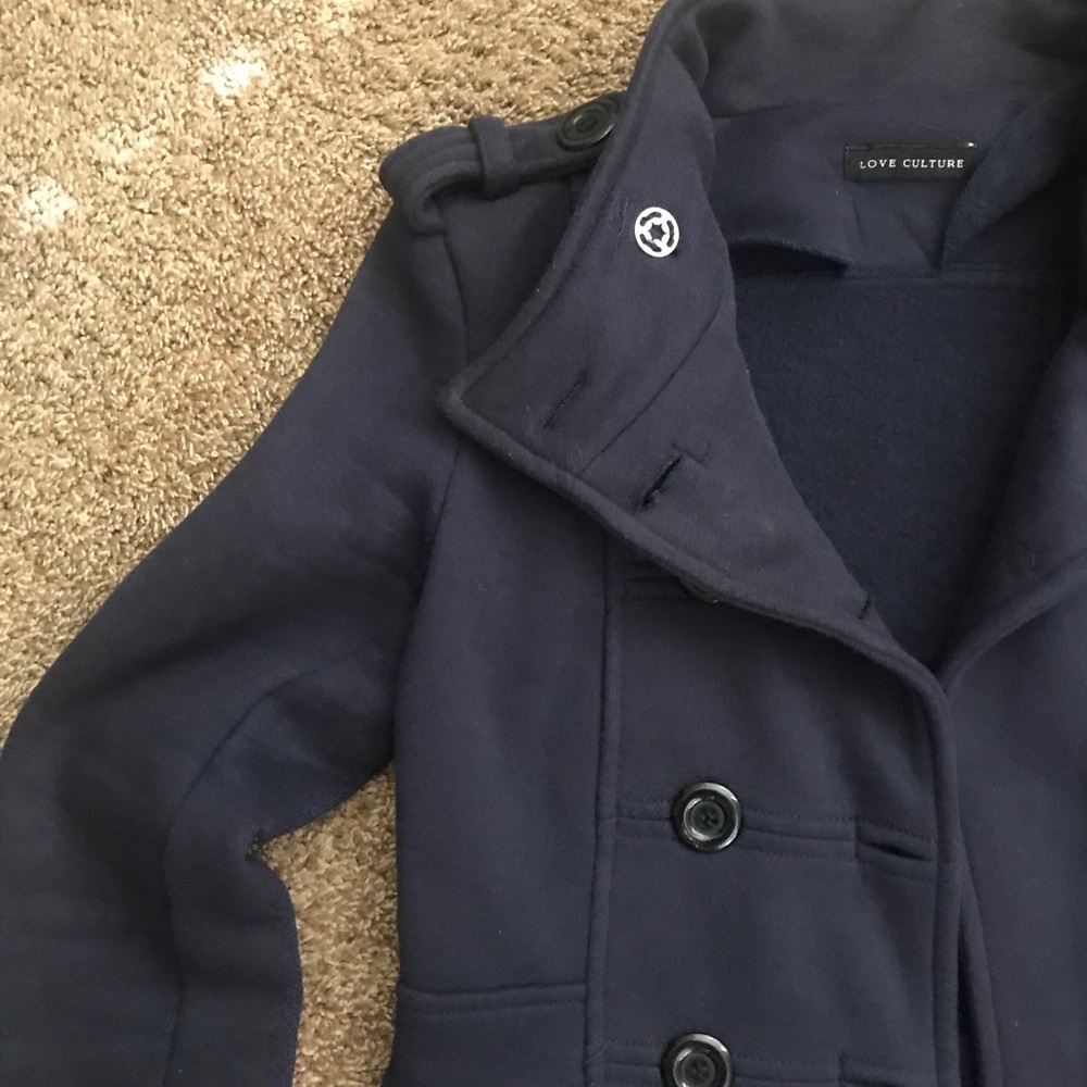 Love Culture | Warm Pea Coat - Picture 3 of 7